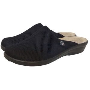 Fly Flot 41 (US 9.5) Lightweight Women’s Clogs Comfort Shoes Made In Italy Black